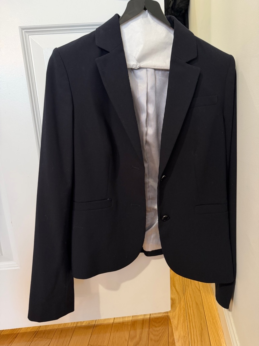 Calvin Klein Classic Navy Blue Women’s Blazer - Tailored Professional Jacket